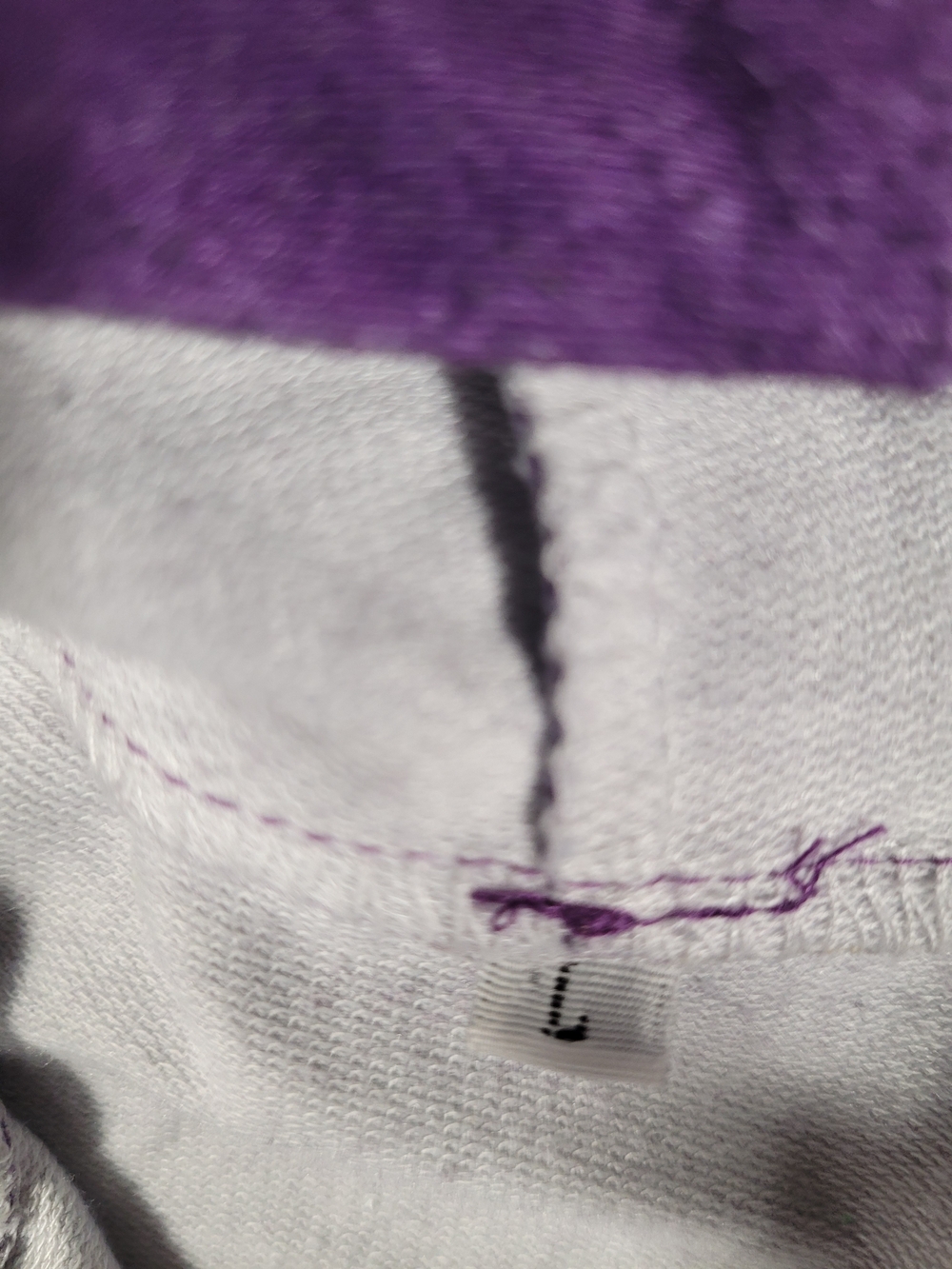 Purple Ombre Hooded Pullover Sweater - Unbranded - Picture 2 of 3